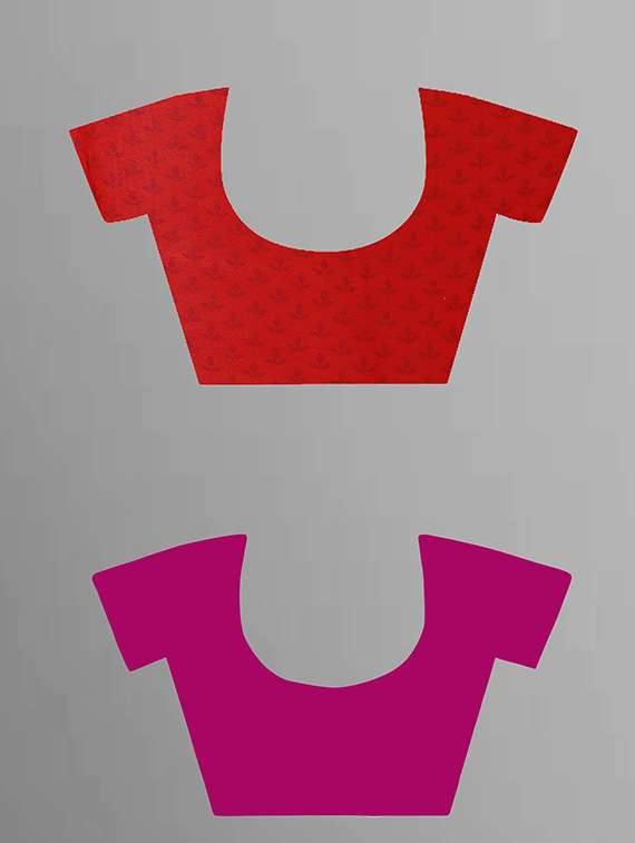 pack of 2 casual wear combo sarees with blouse - 21432187 -  Standard Image - 1