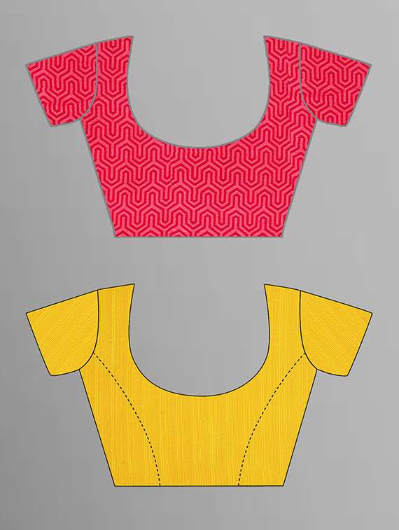 pack of 2 casual wear combo sarees with blouse - 21432798 -  Standard Image - 1