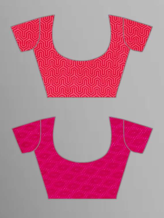 pack of 2 printed casual wear sarees with blouse - 21432810 -  Standard Image - 1