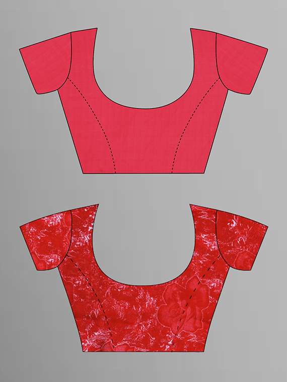 pack of 2 casual wear sarees with blouse - 21432821 -  Standard Image - 1