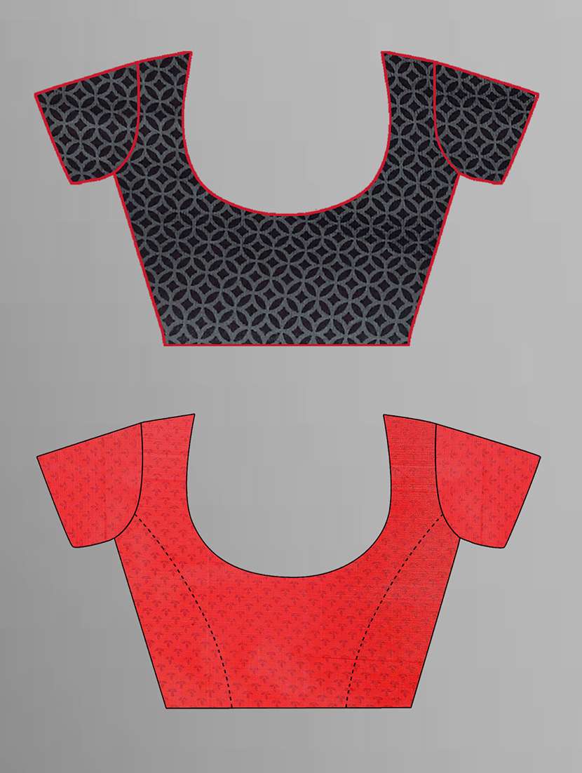 women pack of 2 casual wear sarees with blouse - 21432843 -  Standard Image - 1