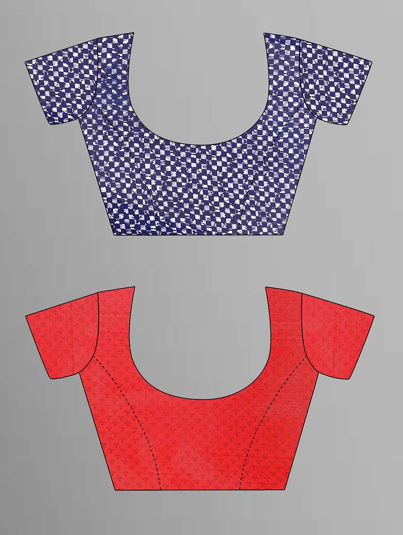 women pack of 2 casual wear sarees with blouse - 21432844 -  Standard Image - 1