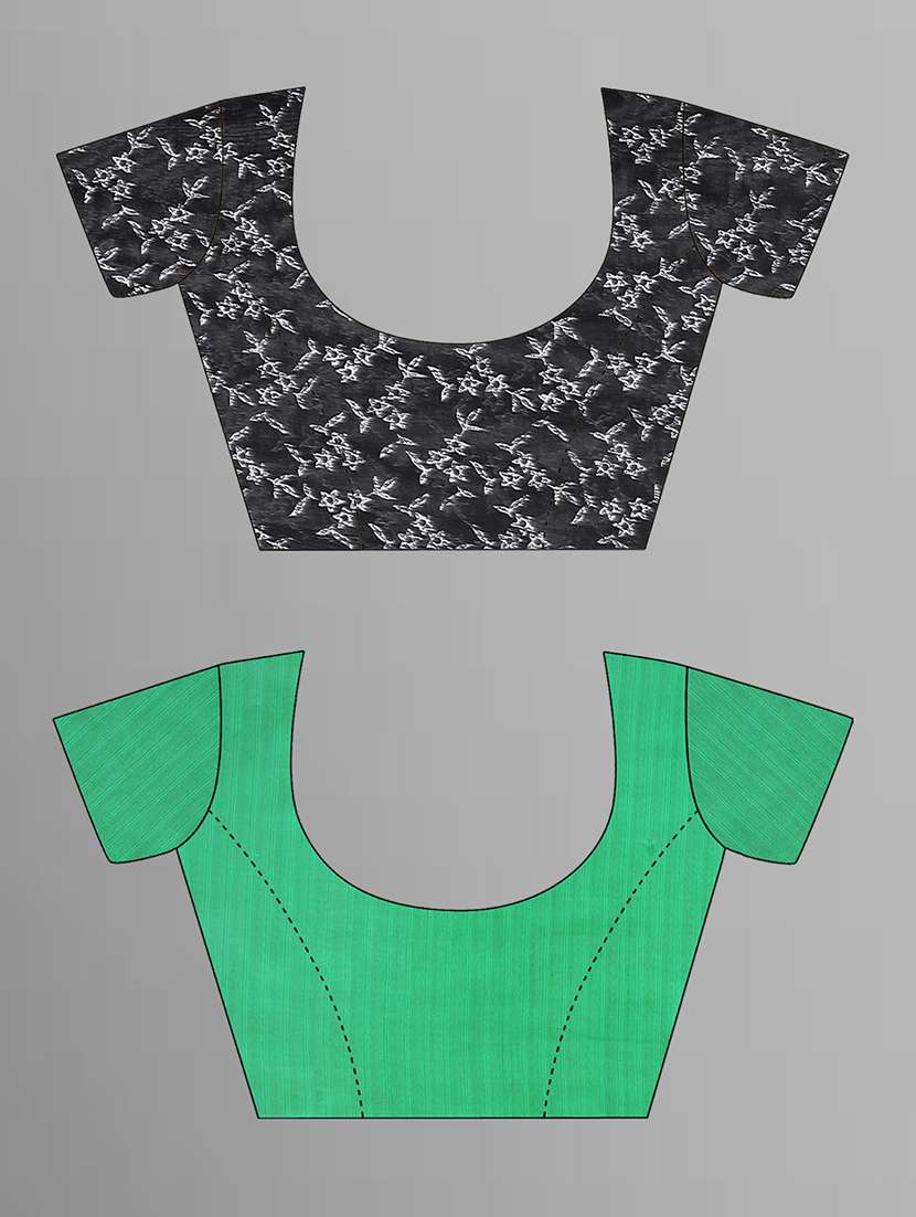 pack of 2 printed sarees with blouse - 21432851 -  Standard Image - 1