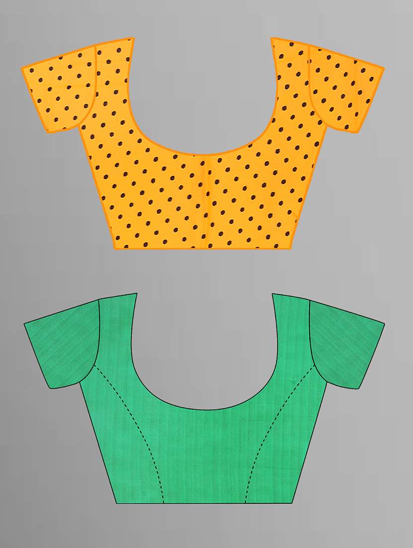 pack of 2 casual wear combo sarees with blouse - 21432865 -  Standard Image - 1