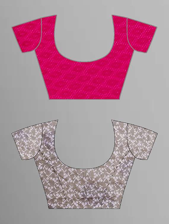 women pack of 2 casual wear combo saree with blouse - 21432891 -  Standard Image - 1