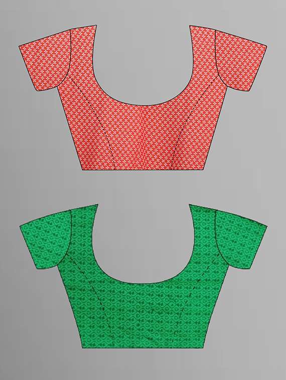 women pack of 2 casual wear combo saree with blouse - 21432897 -  Standard Image - 1