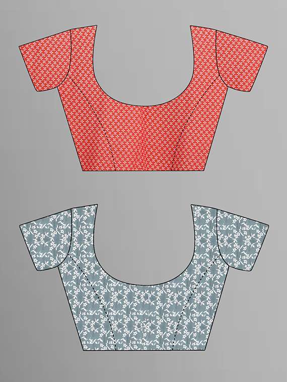 women pack of 2 casual wear combo saree with blouse - 21432905 -  Standard Image - 1