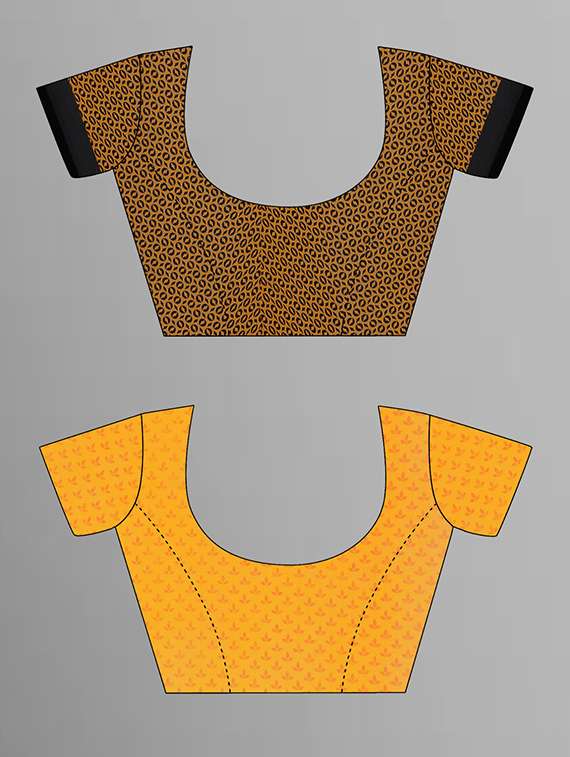 women pack of 2 casual wear combo saree with blouse - 21432922 -  Standard Image - 1