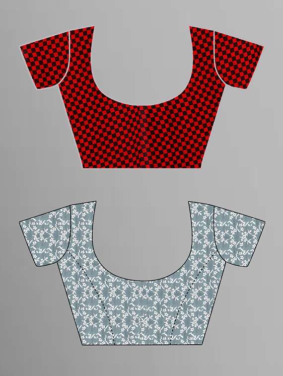 women pack of 2 casual wear combo saree with blouse - 21432924 -  Standard Image - 1