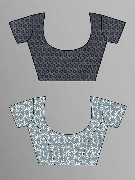 women pack of 2 casual wear combo saree with blouse - 21432939 -  Standard Image - 1