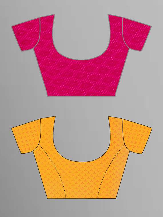 women pack of 2 casual wear combo saree with blouse - 21432942 -  Standard Image - 1