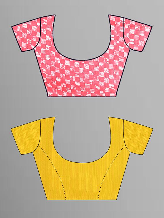 women pack of 2 casual wear combo saree with blouse - 21432974 -  Standard Image - 1