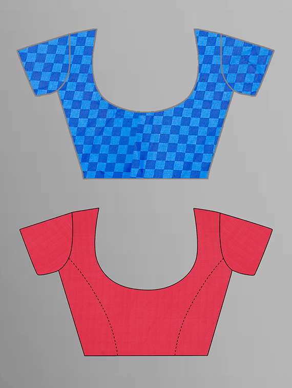 women pack of 2 casual wear combo saree with blouse - 21432977 -  Standard Image - 1