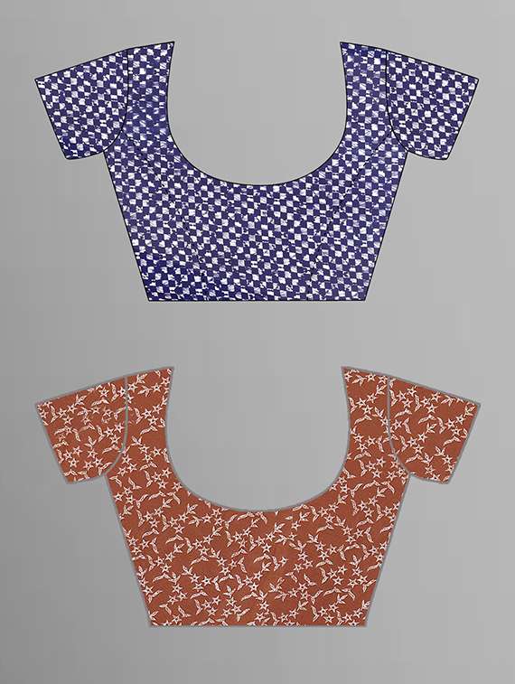 women pack of 2 casual wear combo saree with blouse - 21432988 -  Standard Image - 1