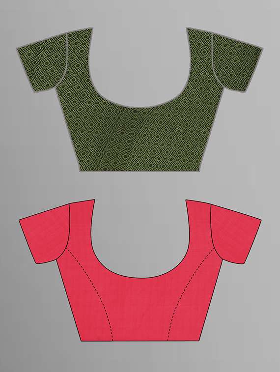 women pack of 2 casual wear combo saree with blouse - 21432992 -  Standard Image - 1