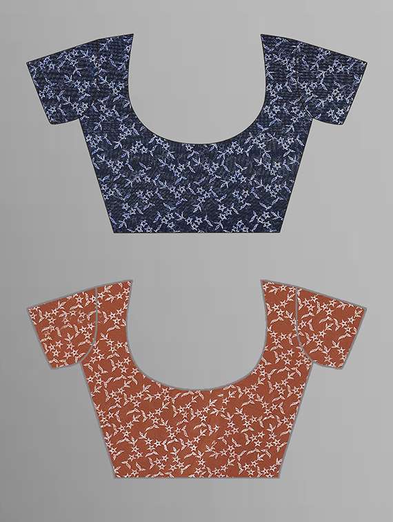 women pack of 2 casual wear combo saree with blouse - 21432995 -  Standard Image - 1