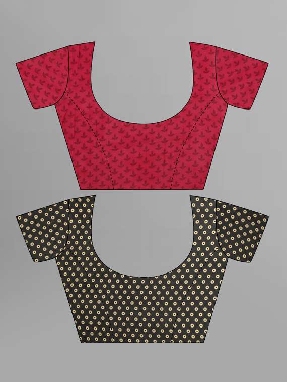 pack of 2 printed casual wear sarees - 21435075 -  Standard Image - 1