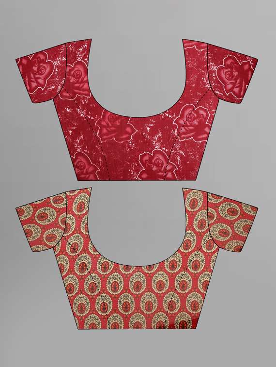 women pack of 2 casual wear sarees - 21435085 -  Standard Image - 1