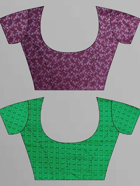 pack of 2 printed casual wear sarees - 21435192 -  Standard Image - 1