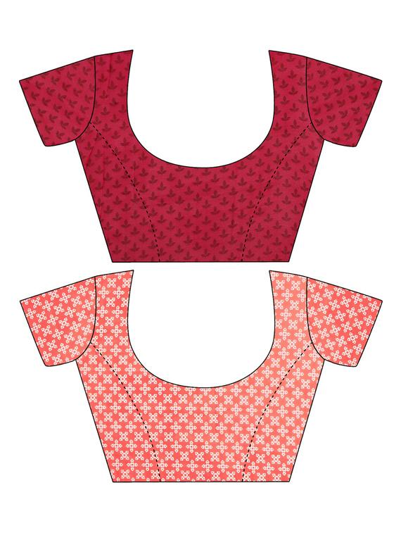 women pack of 2 casual wear sarees with blouse - 21435266 - Standard Image - 1