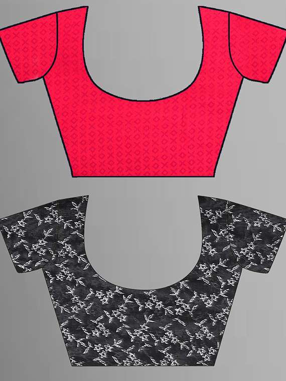 women pack of 2 casual wear sarees with blouse - 21435335 -  Standard Image - 1