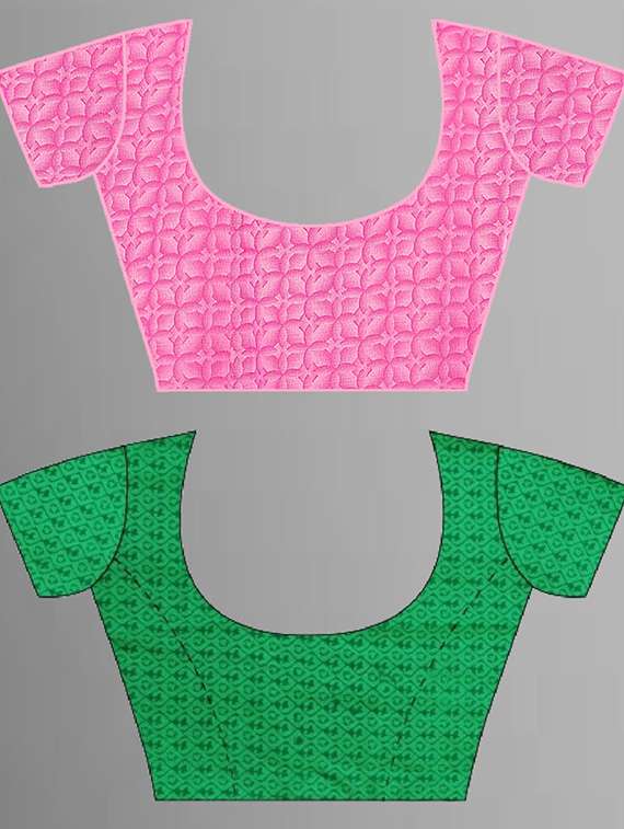 pack of 2 printed sarees - 21435950 -  Standard Image - 1