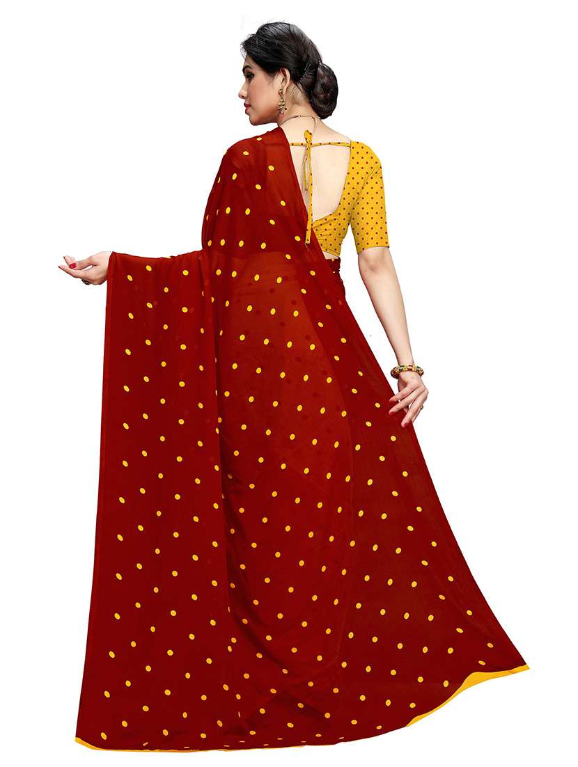 women printed casual wear saree - 21436318 -  Standard Image - 1