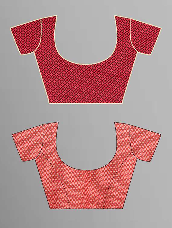 women pack of 2 casual wear combo sarees with blouse - 21443824 -  Standard Image - 1