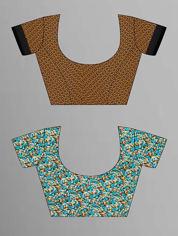 women pack of 2 casual wear combo sarees with blouse - 21443836 -  Standard Image - 1