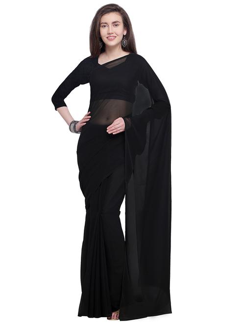 women casual wear georgette saree with blouse - 21443922 - Standard Image - 0