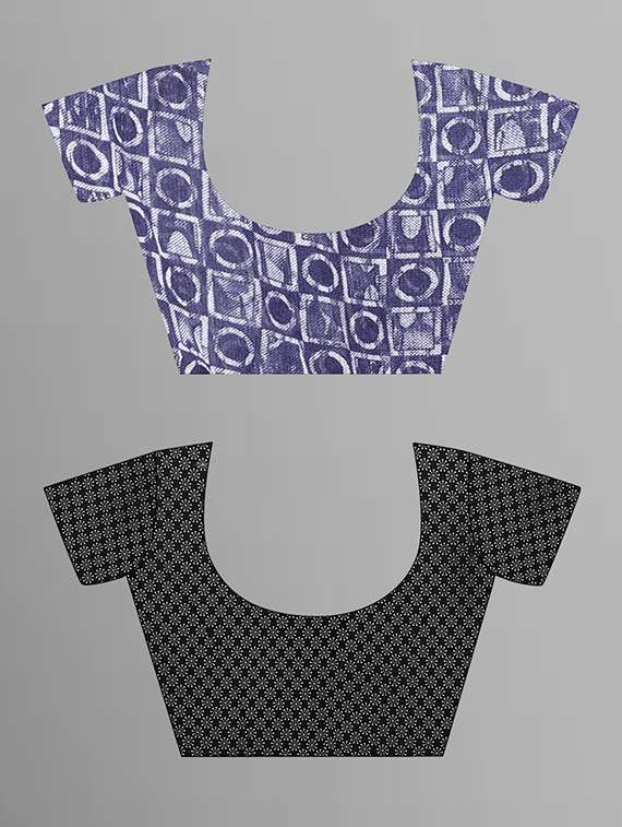 women pack of 2 casual wear combo sarees with blouse - 21444470 -  Standard Image - 1