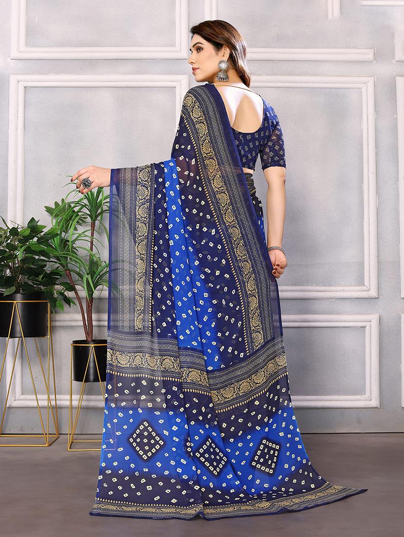 women pack of 2 casual wear combo saree with blouse - 21446068 - Standard Image - 1