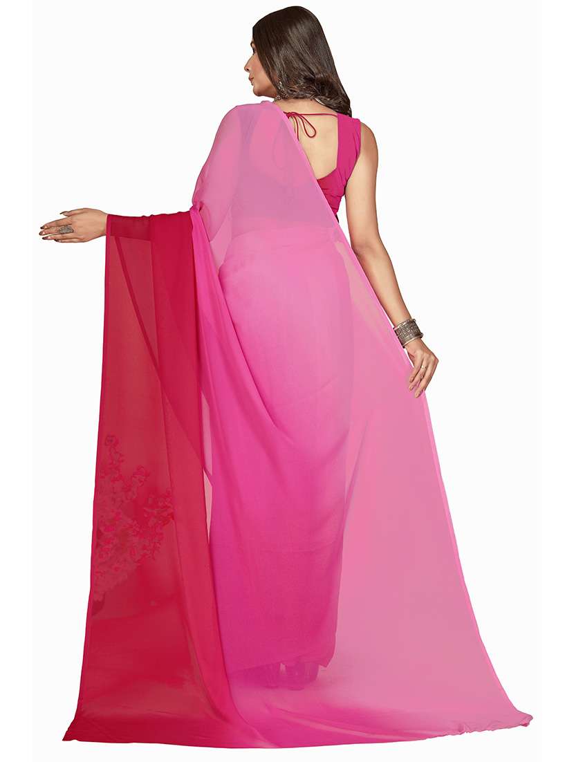 women printed casual wear saree with blouse - 21446412 - Standard Image - 1