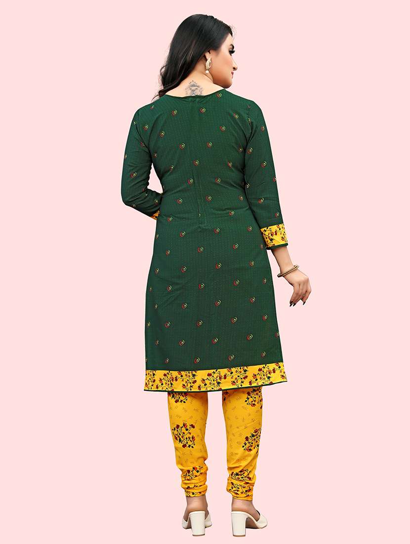 women green unstitched suit - 21447355 -  Standard Image - 1