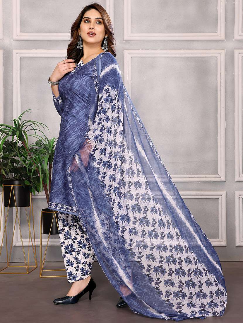 women white unstitched suit - 21448067 - Standard Image - 1