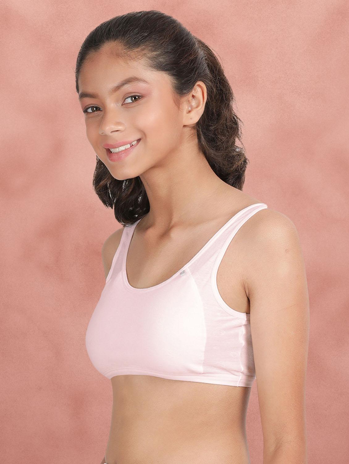 women solid sports bra - 21450161 -  Standard Image - 1