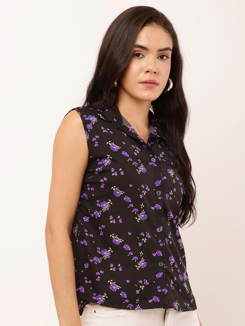 women black printed regular shirt - 21450376 -  Standard Image - 1