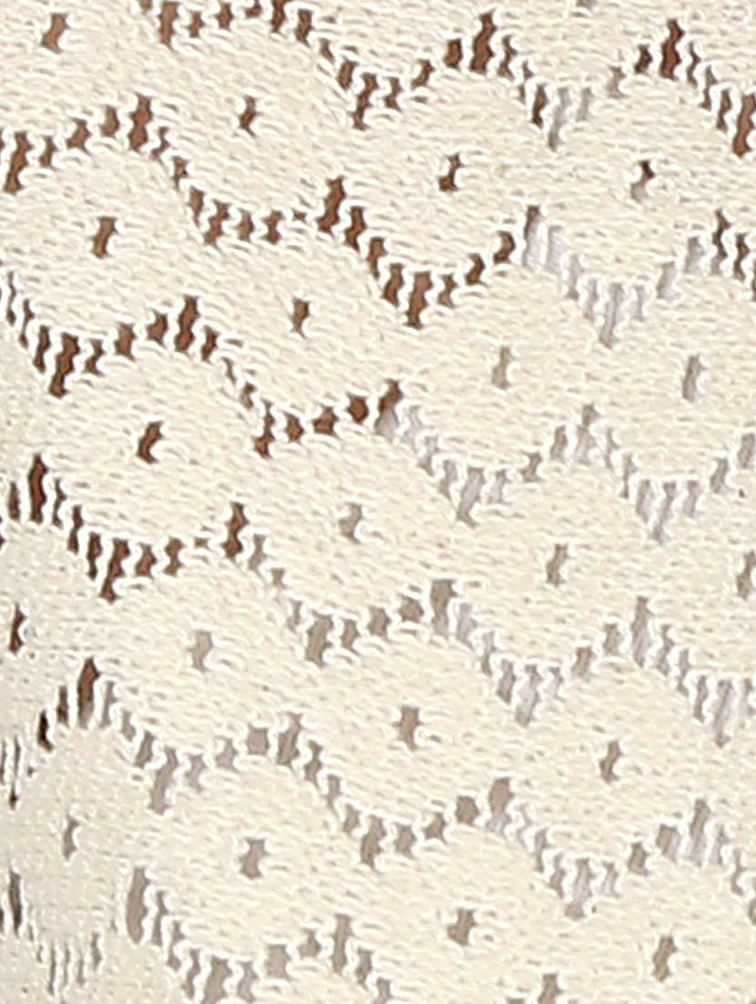 women off white cotton blend regular shrug - 21450387 - Standard Image - 4