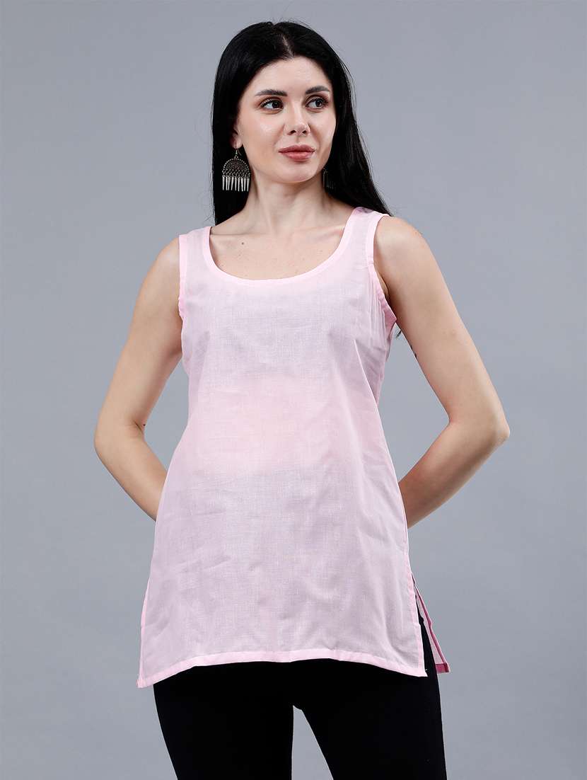 women chikankari straight kurti - 21450824 -  Standard Image - 1