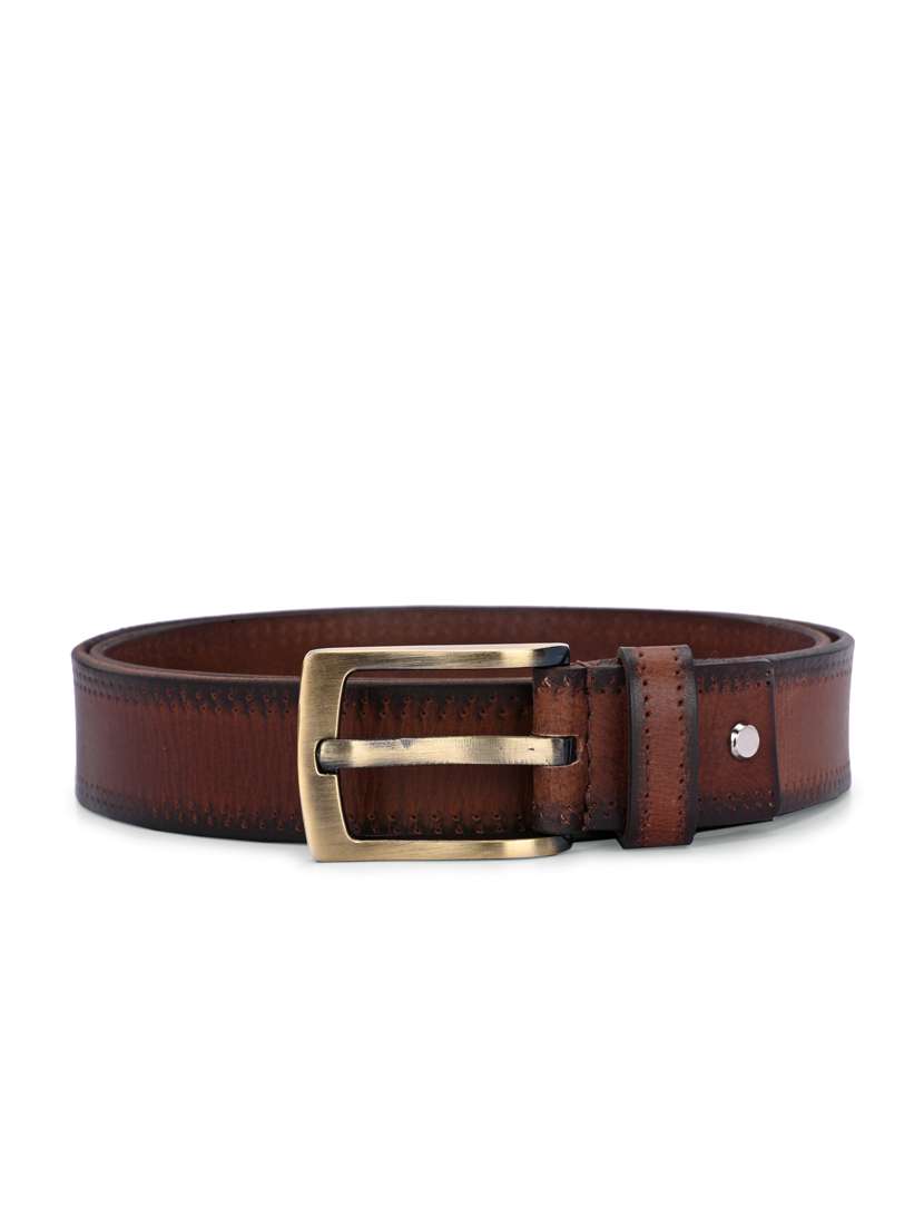 men pin buckle leather bet