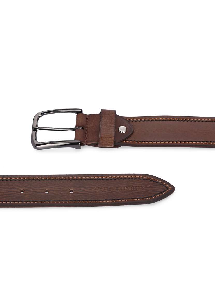 men pin buckle leather bet - 21451113 -  Standard Image - 4