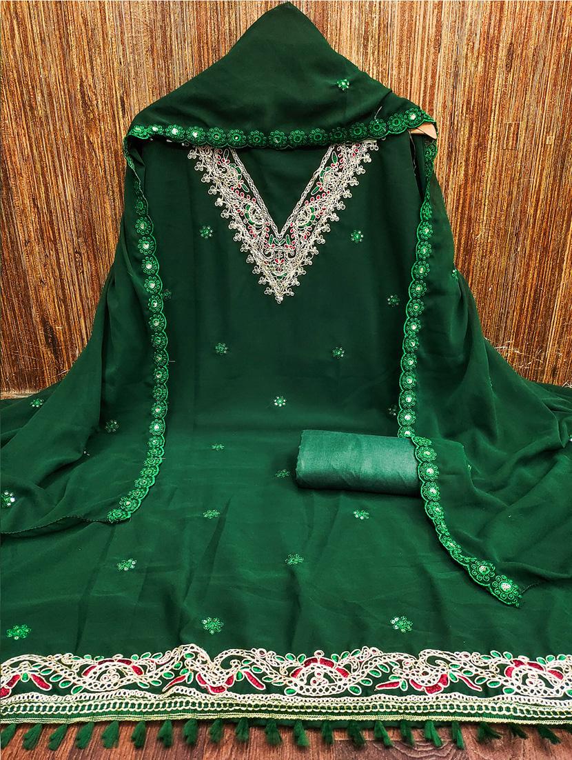 printed unstitched suit set - 21451246 -  Standard Image - 1
