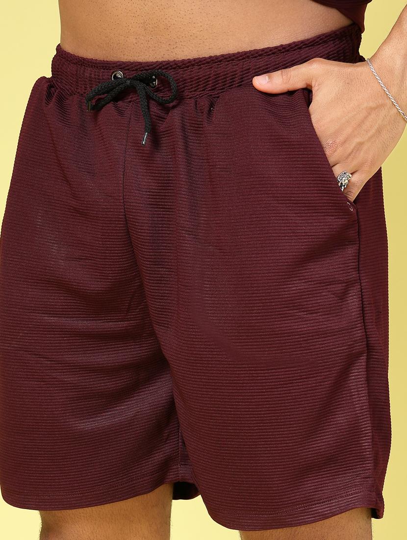 men shirt collar solid co-ord set - 21451397 - Standard Image - 4