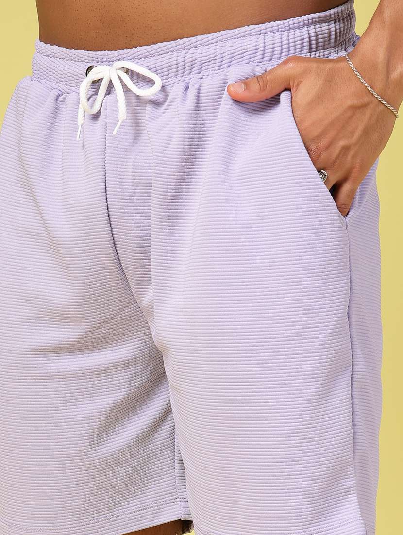 men shirt collar solid co-ord set - 21451398 -  Standard Image - 4