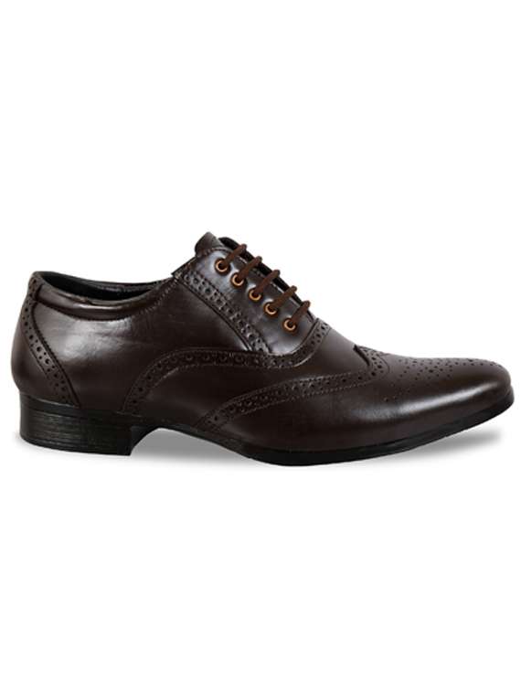 men solid lace-up brouges - 21452385 -  Standard Image - 1