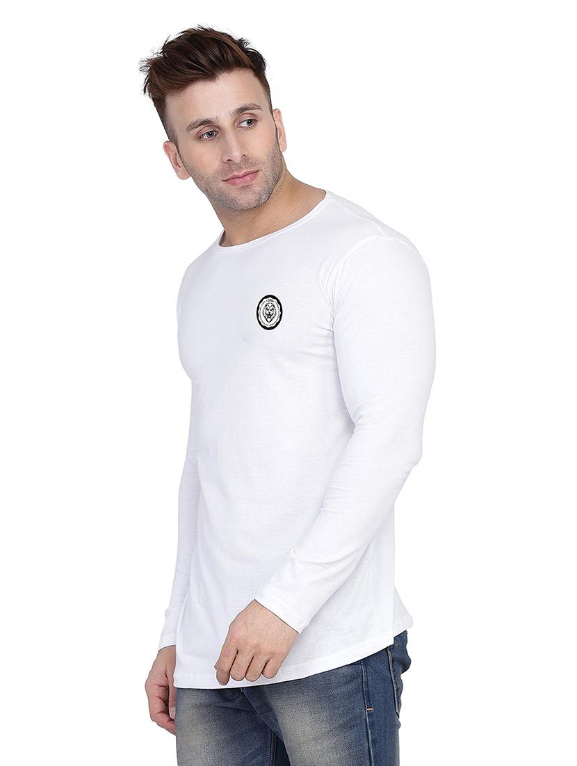 men solid long sleeved t-shirt - 21454246 - Standard Image - 1