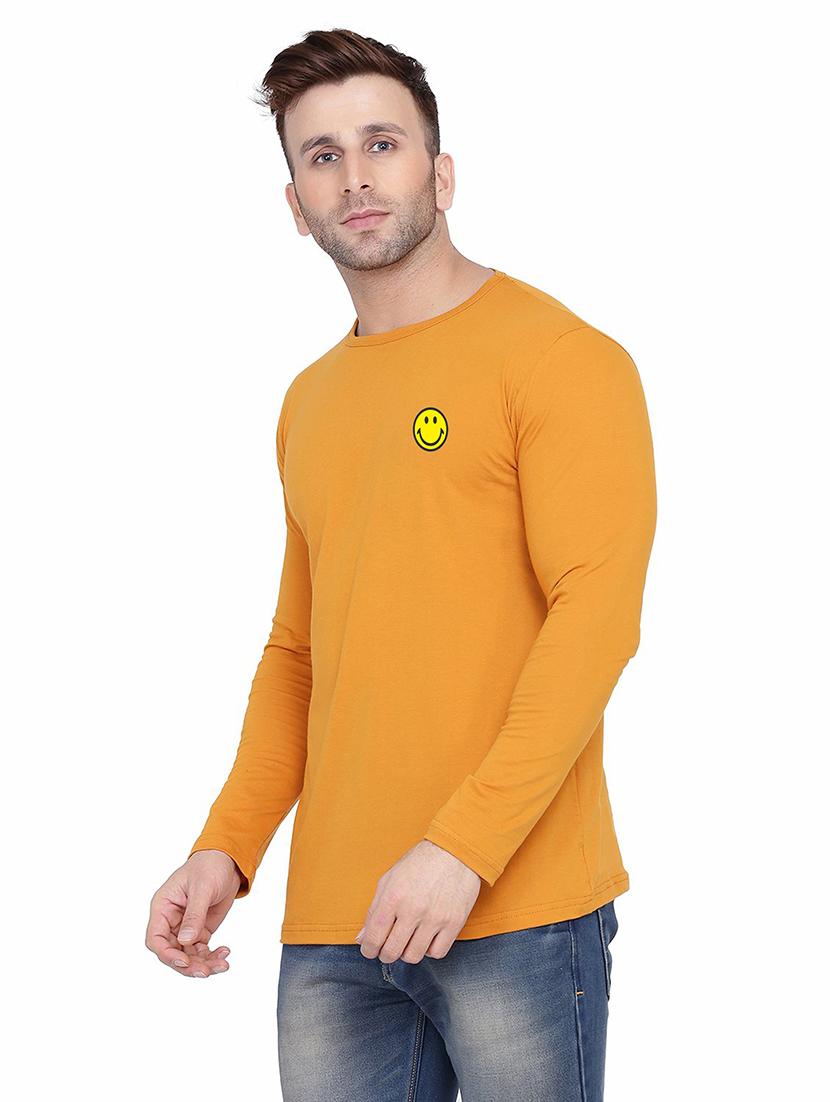 men solid long sleeved t-shirt - 21454252 - Standard Image - 1
