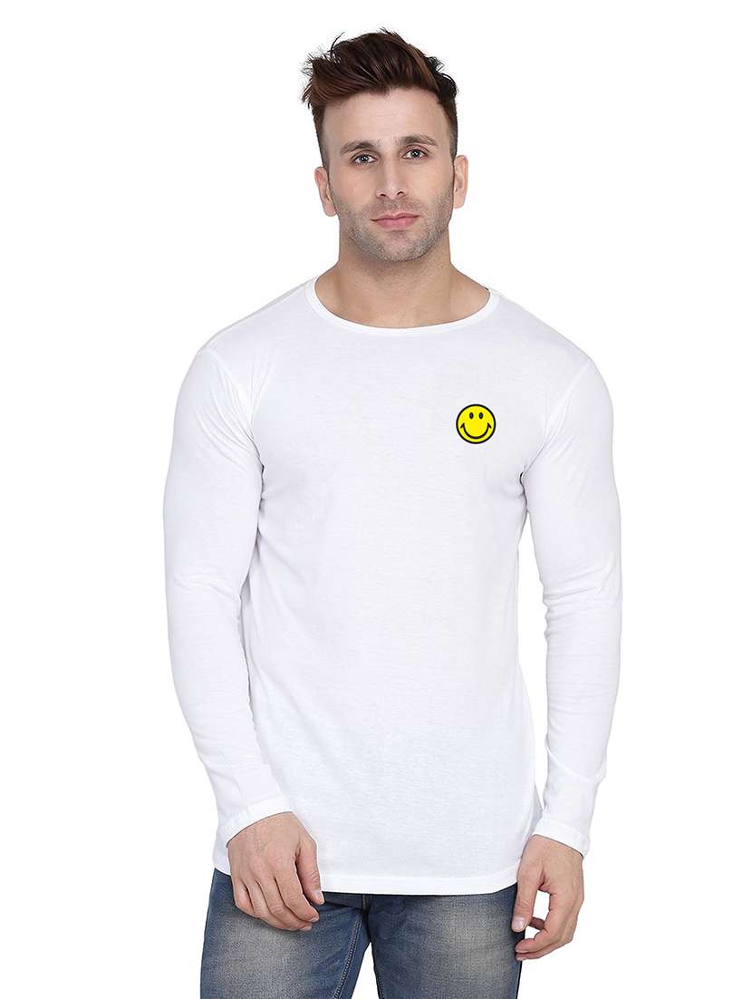 men solid long sleeved t-shirt - 21454256 - Zoom Image - 0
