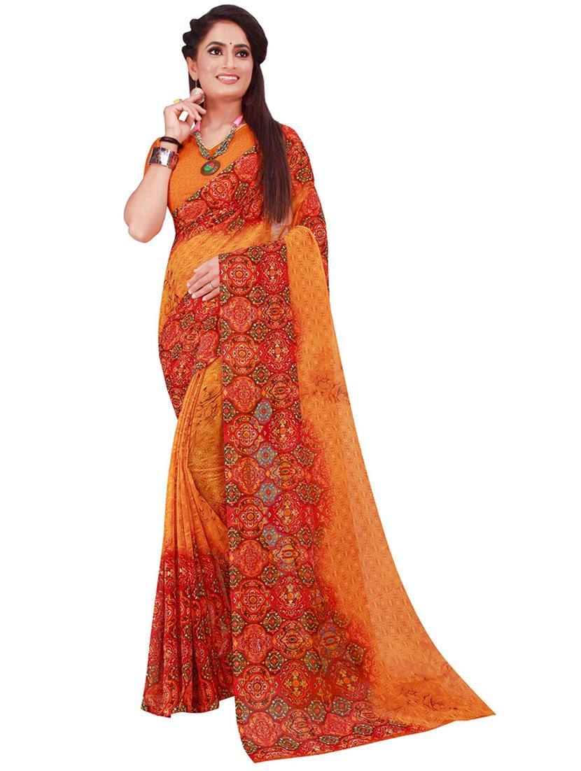women pack of 2 casual wear combo sarees - 21454986 - Standard Image - 1