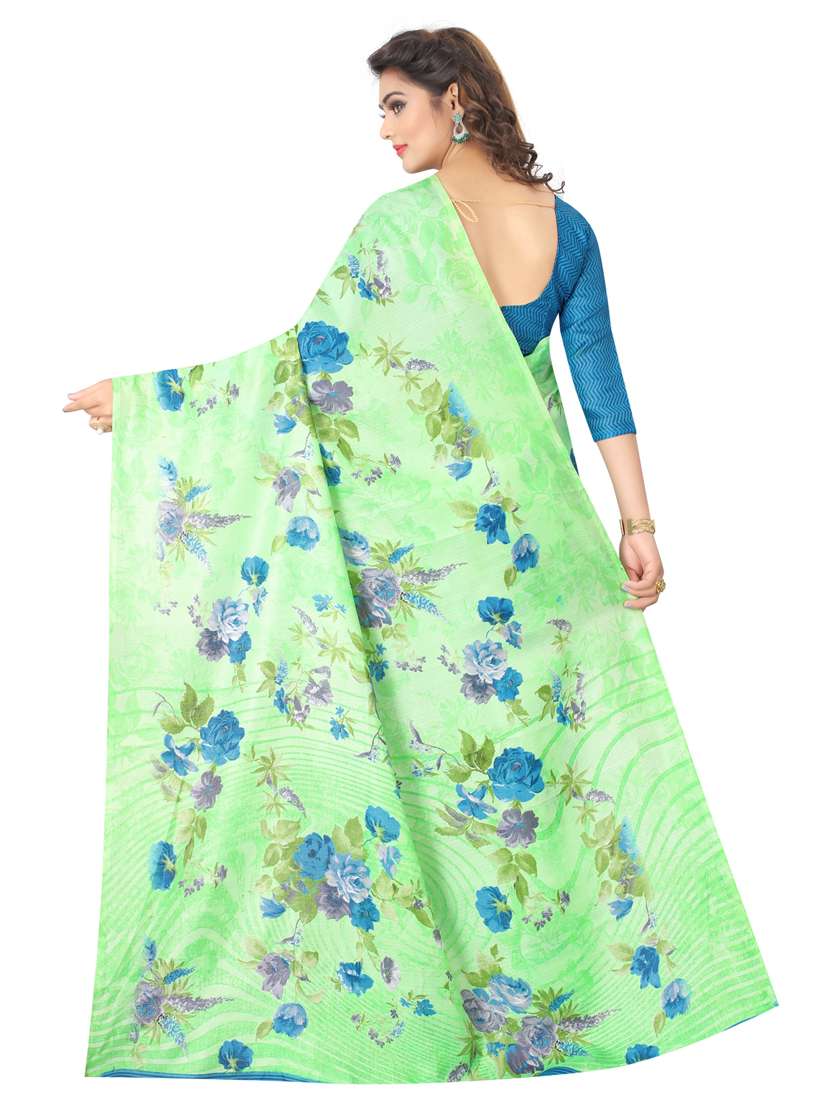 women printed casual wear saree - 21455100 -  Standard Image - 1